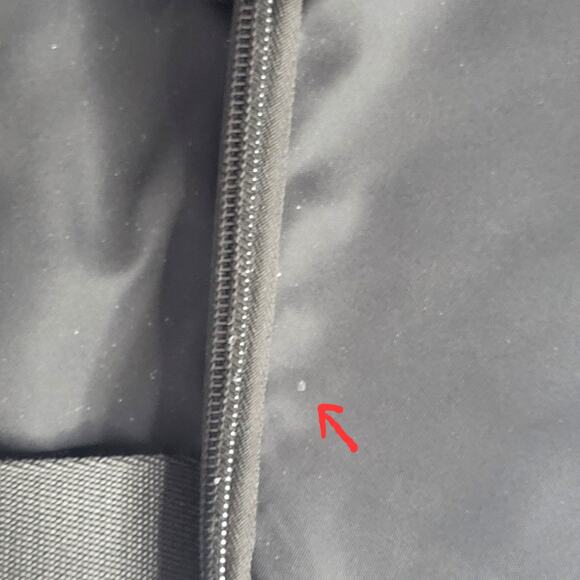 IHKWIP Black Purse Travel Bag Tote Crossbody Strap Zipper Pockets Organizer - Picture 5 of 14